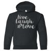 18500B Youth Heavy Blend Hooded Sweatshirt Thumbnail